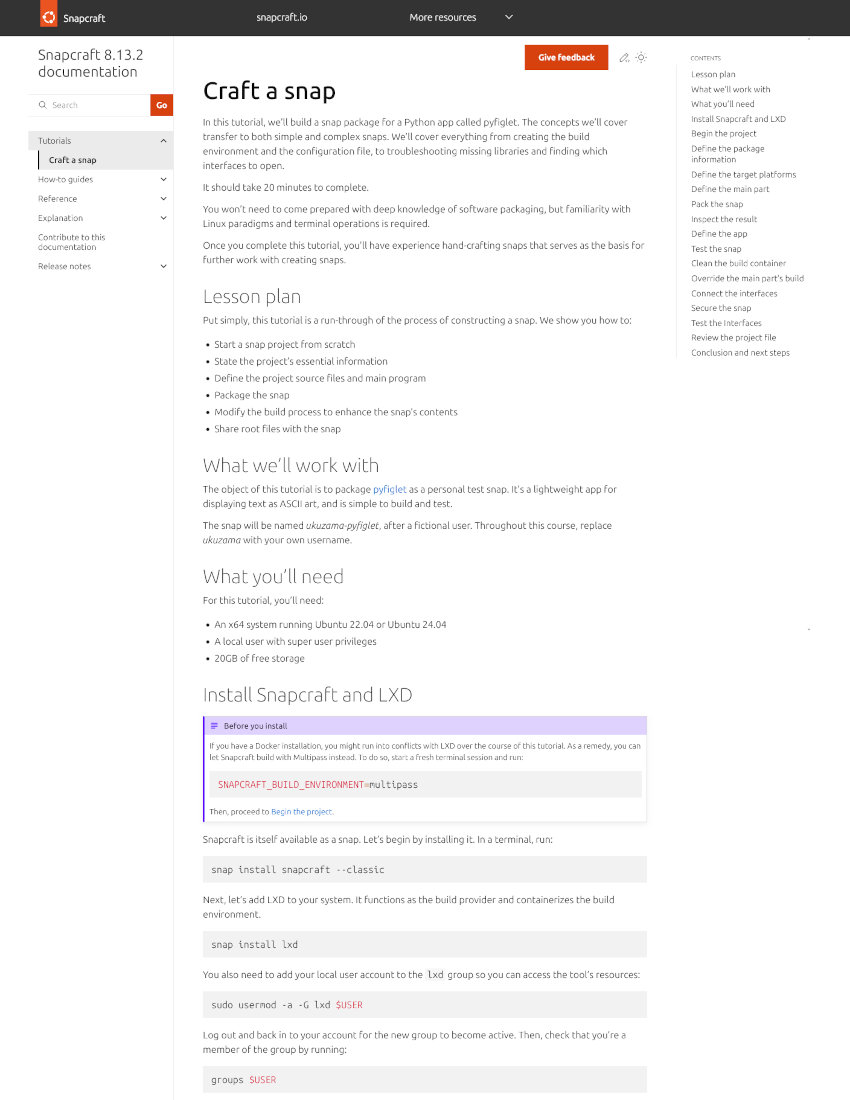 Packaging tool tutorial preview